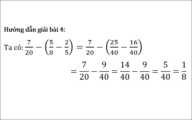 Hướng dẫn giải bài 4